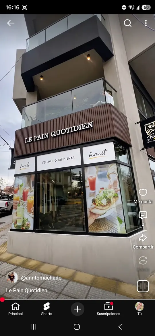 Video UGC producido por Anto para Le Pain Quotidien